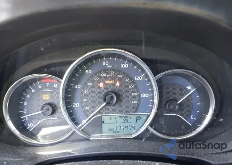 2015 Toyota Corolla L из США, поврежденный, VIN 5YFBURHE5FP298979